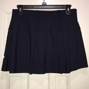 Navy Lululemon skirt